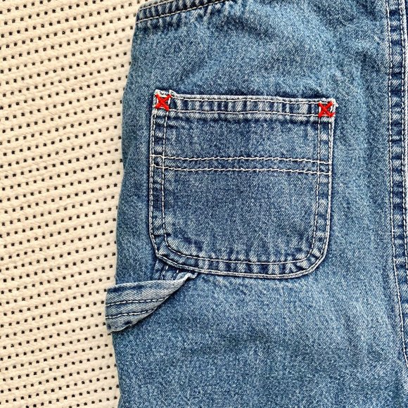 Vintage GAP Baby Fleece Lined Overalls | 12-18M - Picture 6 of 7
